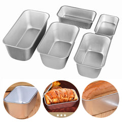 20*9.8*7CM Aluminum Alloy Non-Stick Bread Cheese Cake Toast Mold Pan Kitchen Baking Tool Cake Ice Cream Mould