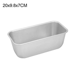 20*9.8*7CM Aluminum Alloy Non-Stick Bread Cheese Cake Toast Mold Pan Kitchen Baking Tool Cake Ice Cream Mould