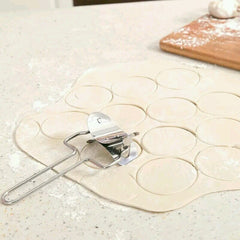 Dumpling Maker Manual Ravioli Cake Mold Stainless Steel Durable Pie Press Dough Cutter Knife Baking Kitchen Pastry Pasta Tools