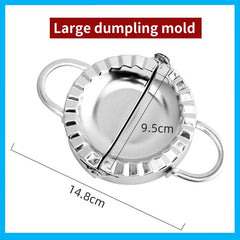 Dumpling Maker Manual Ravioli Cake Mold Stainless Steel Durable Pie Press Dough Cutter Knife Baking Kitchen Pastry Pasta Tools