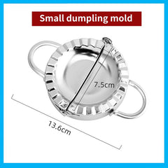 Dumpling Maker Manual Ravioli Cake Mold Stainless Steel Durable Pie Press Dough Cutter Knife Baking Kitchen Pastry Pasta Tools